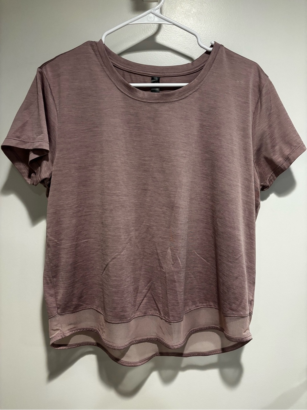 Leg3nd Short Aleeve Dri Fit Mesh Detail Top Large